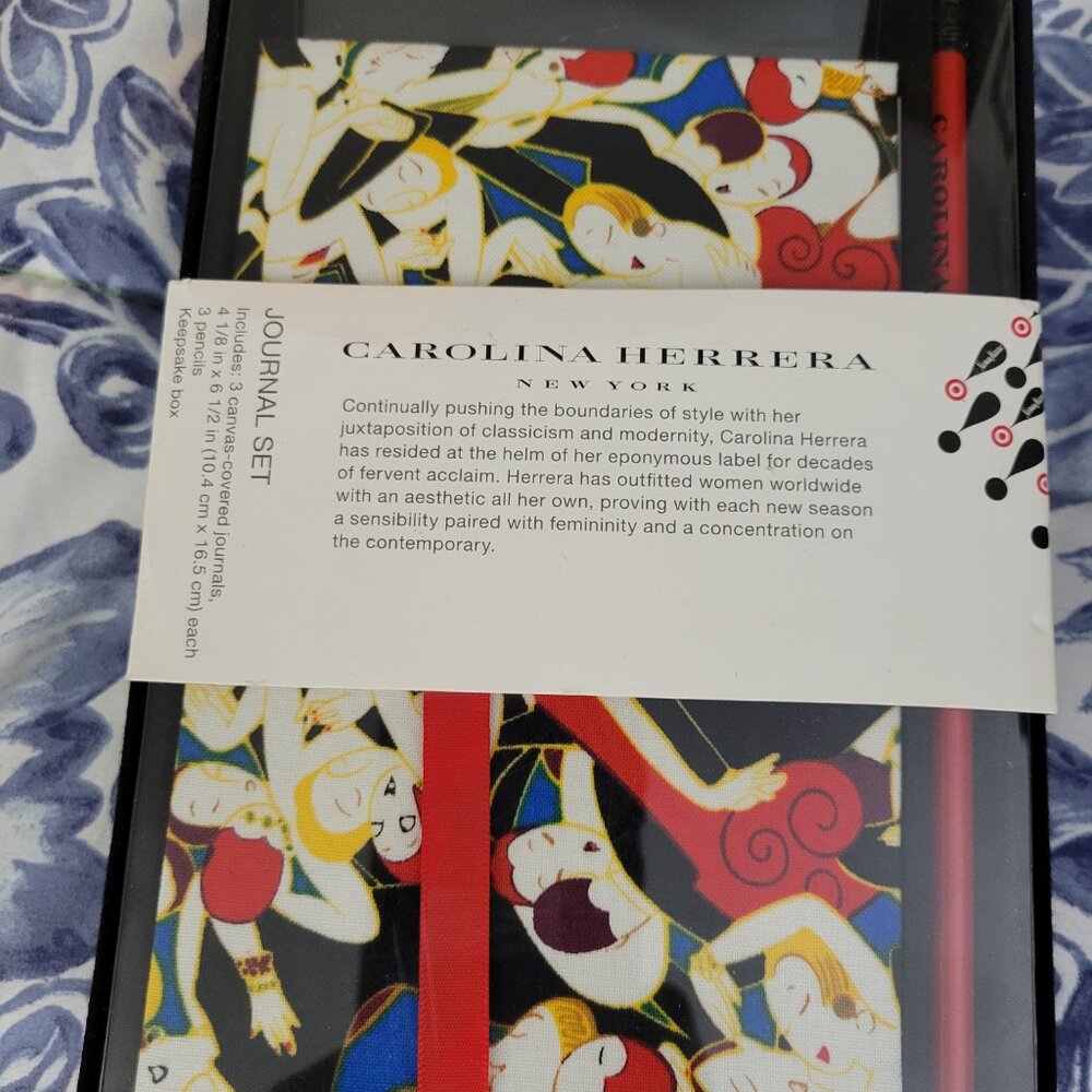 Carolina Herrera Limited Edition Journal Set